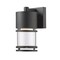 Z-Lite Luminata Outdoor LED Wall Light, Black & Clear 553S-BK-LED - alternate 1